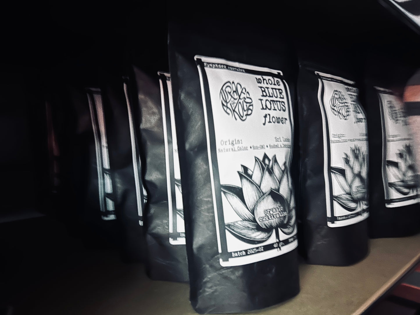 Whole Blue Lotus Flowers