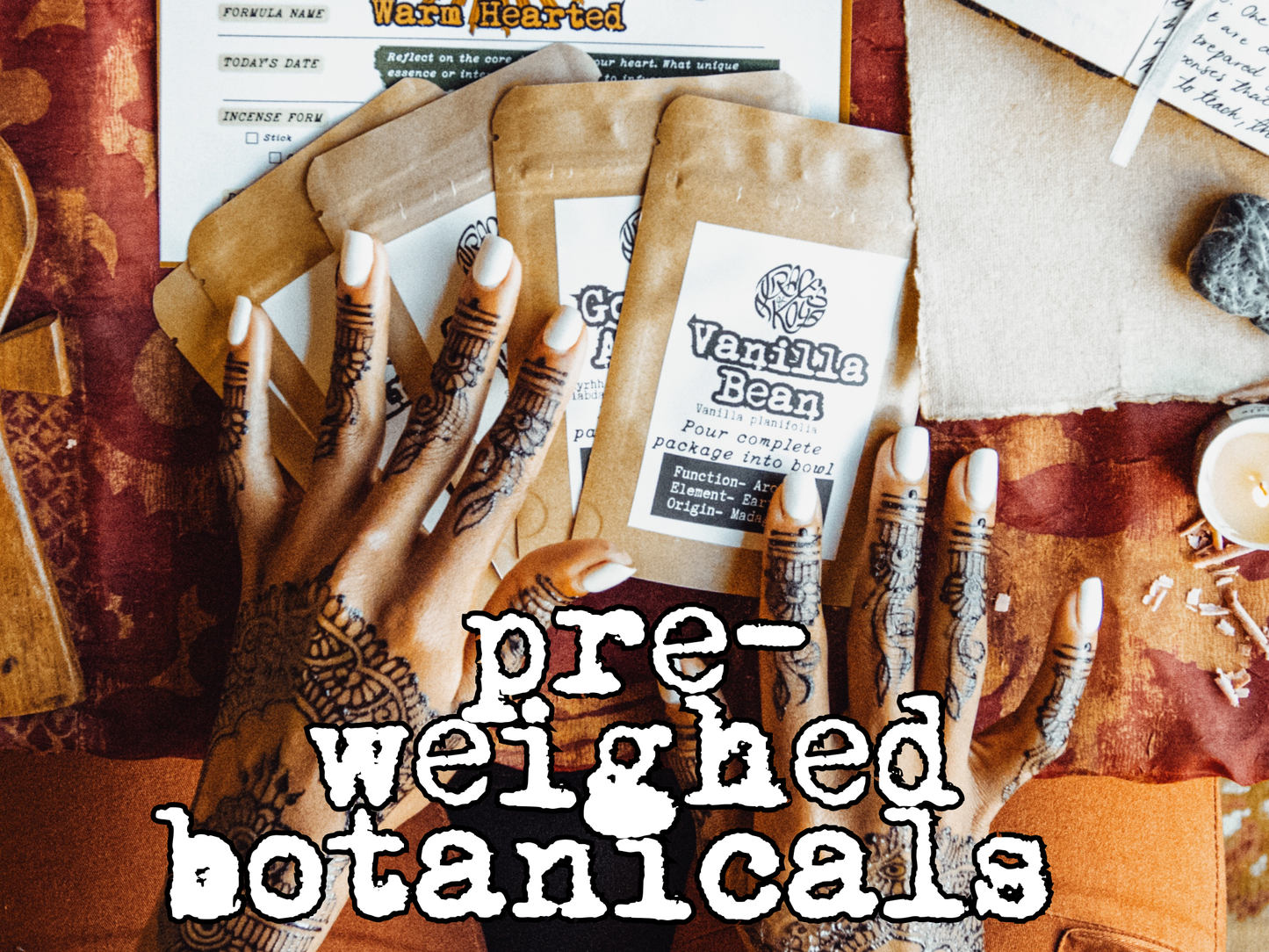 Ignite Your Heart - The Natural Incense Making Kit (PRE-SALE)