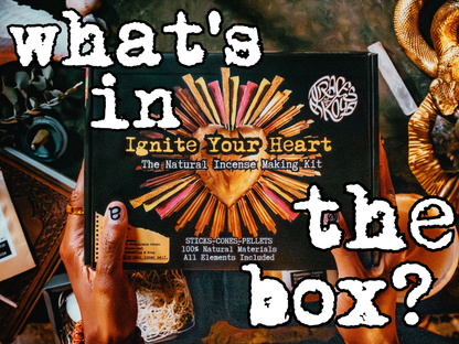 Ignite Your Heart - The Natural Incense Making Kit (PRE-SALE)