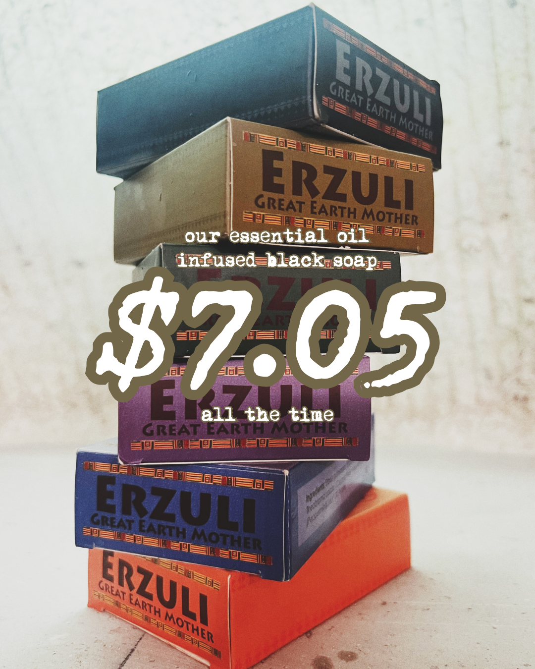 Erzuli Black Soap