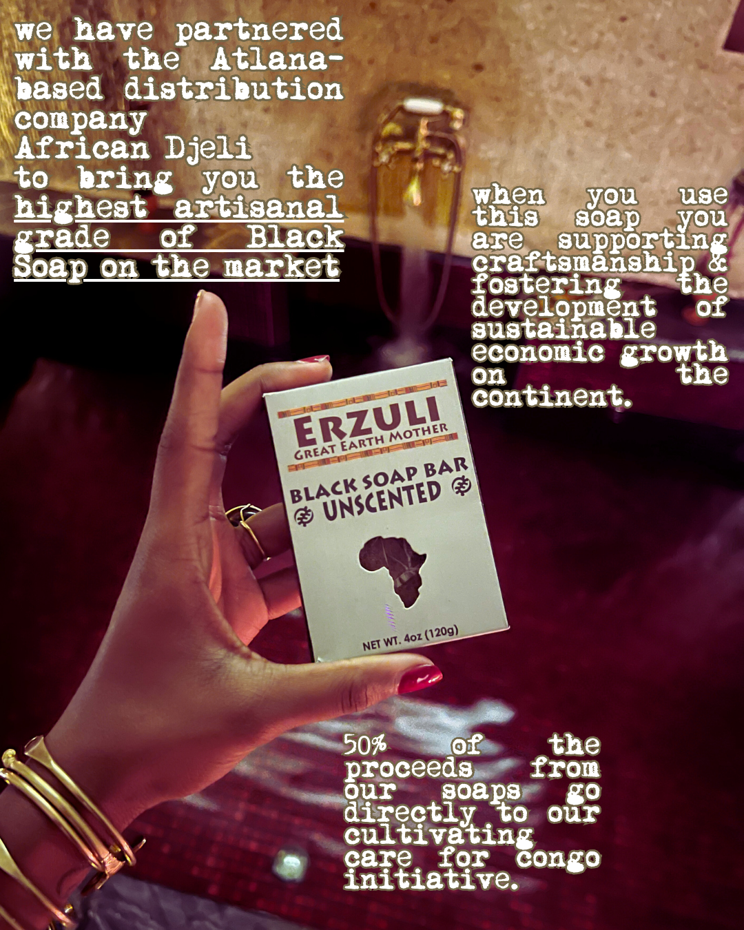 Erzuli Black Soap