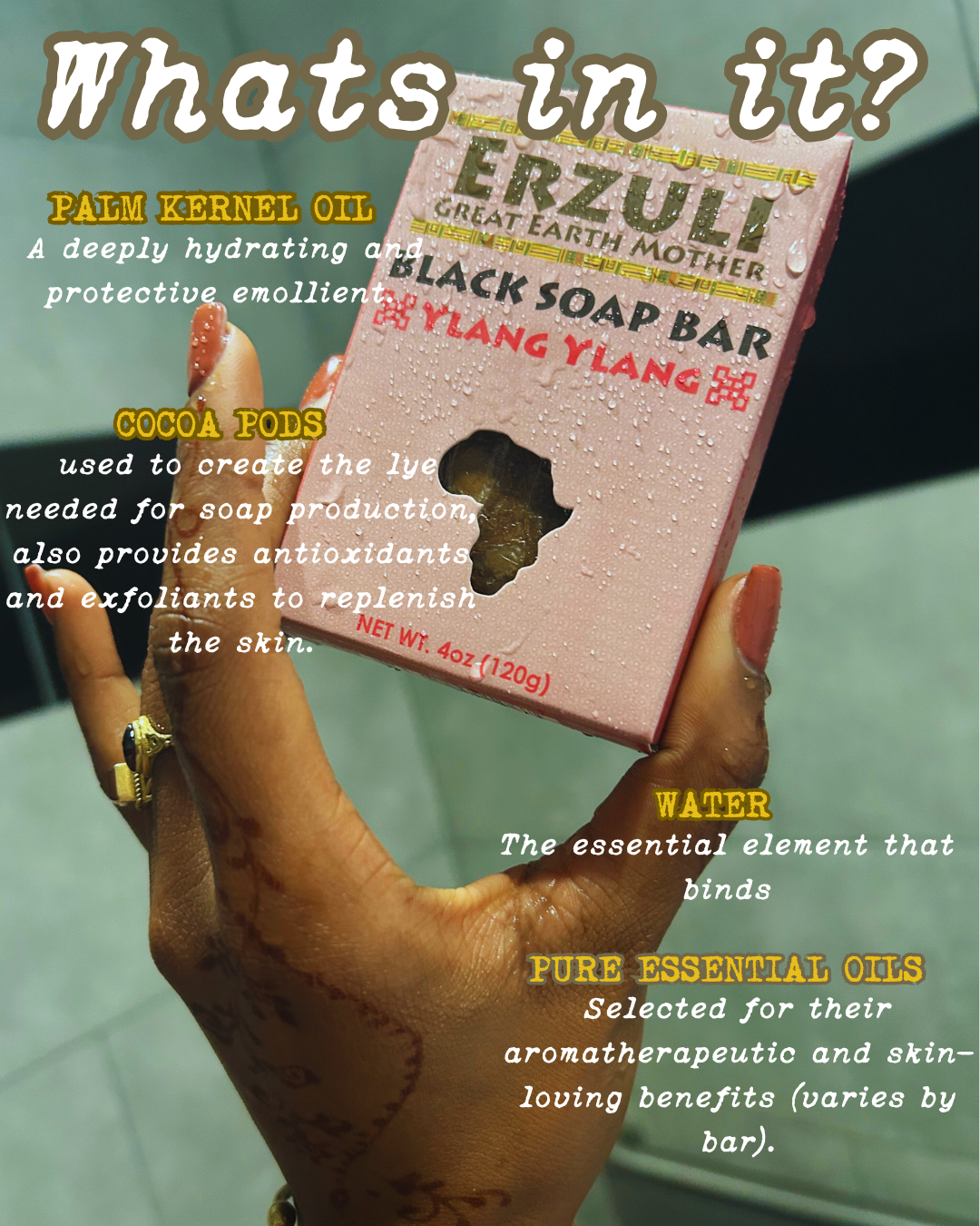 Erzuli Black Soap