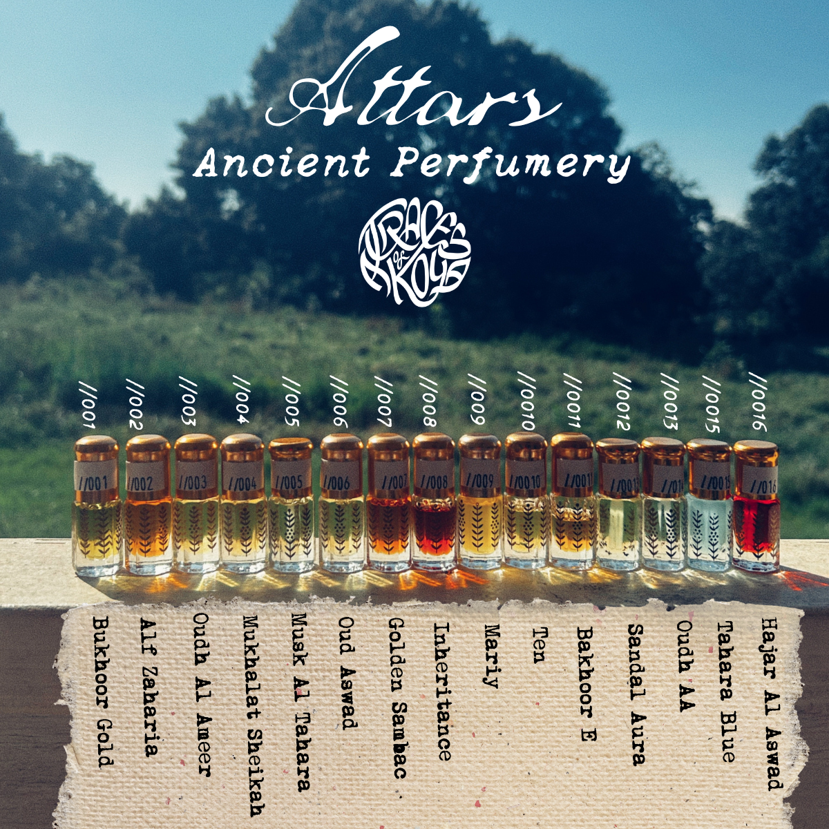 COLLECT: Attars - Ancient Fragrance