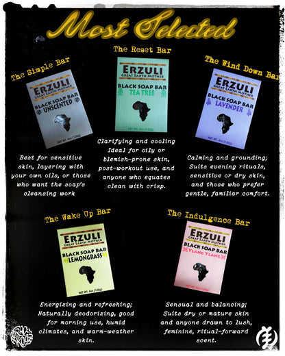 Erzuli Black Soap